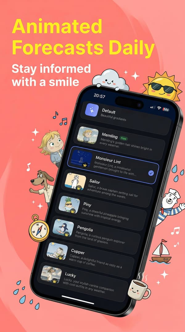 WeatherFun screenshot 1