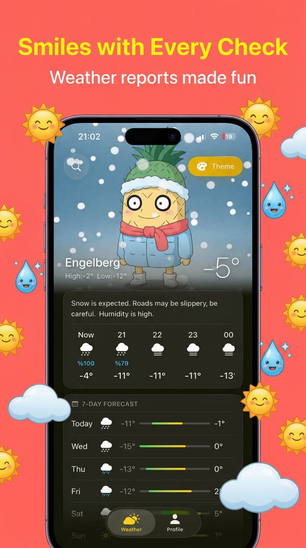 WeatherFun screenshot 2